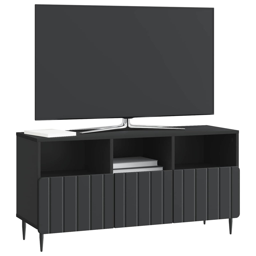 TV-Schränk Schwarz 102 x 34,5 x 50 cm Holzwerkstoff