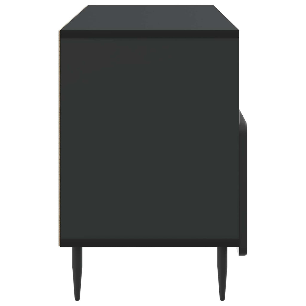 TV-Schränk Schwarz 102 x 34,5 x 50 cm Holzwerkstoff