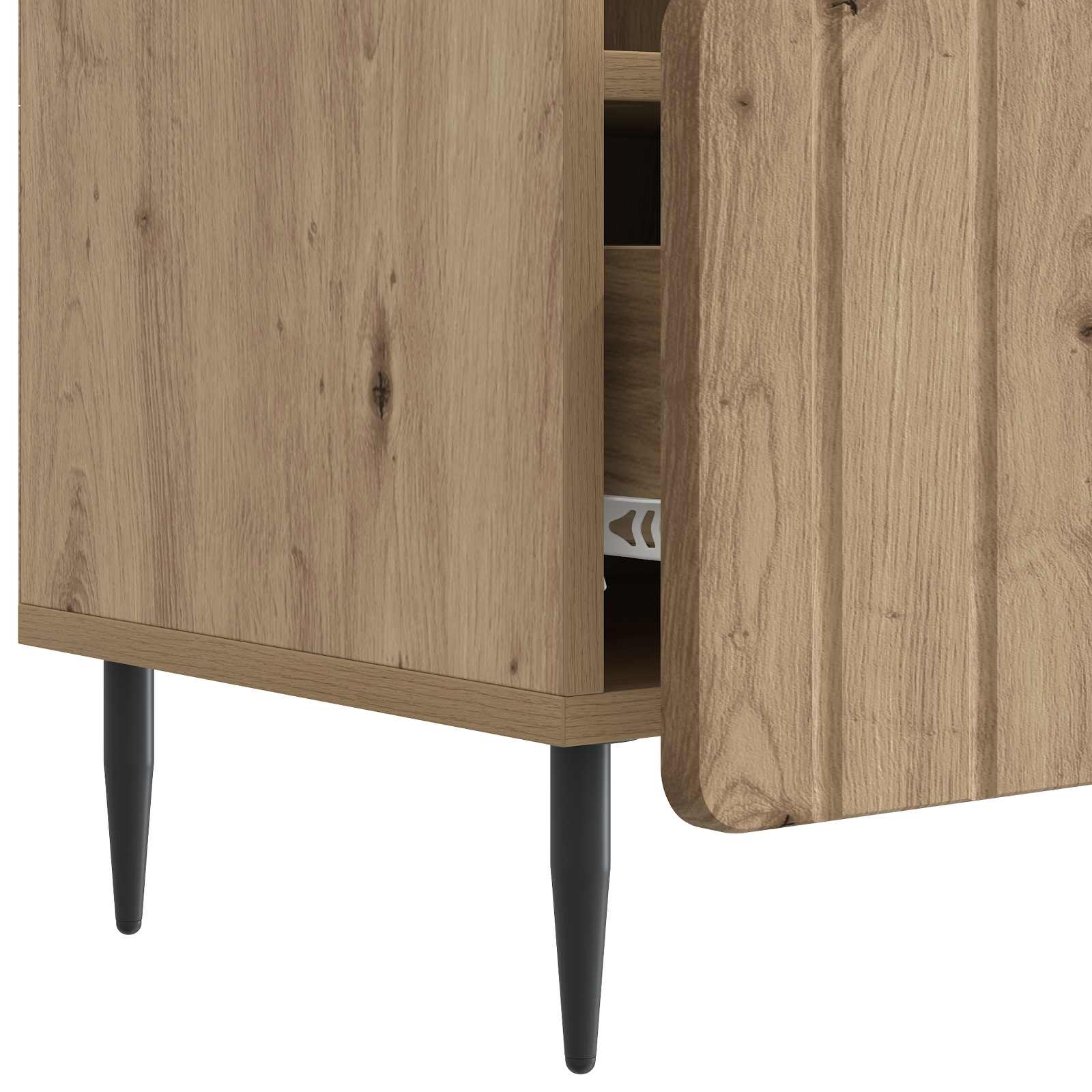 TV-Schränk Artisan-Eiche 102 x 34,5 x 50 cm Holzwerkstoff
