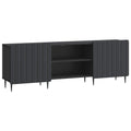 TV-Schränk Schwarz 150 x 31 x 52 cm Holzwerkstoff