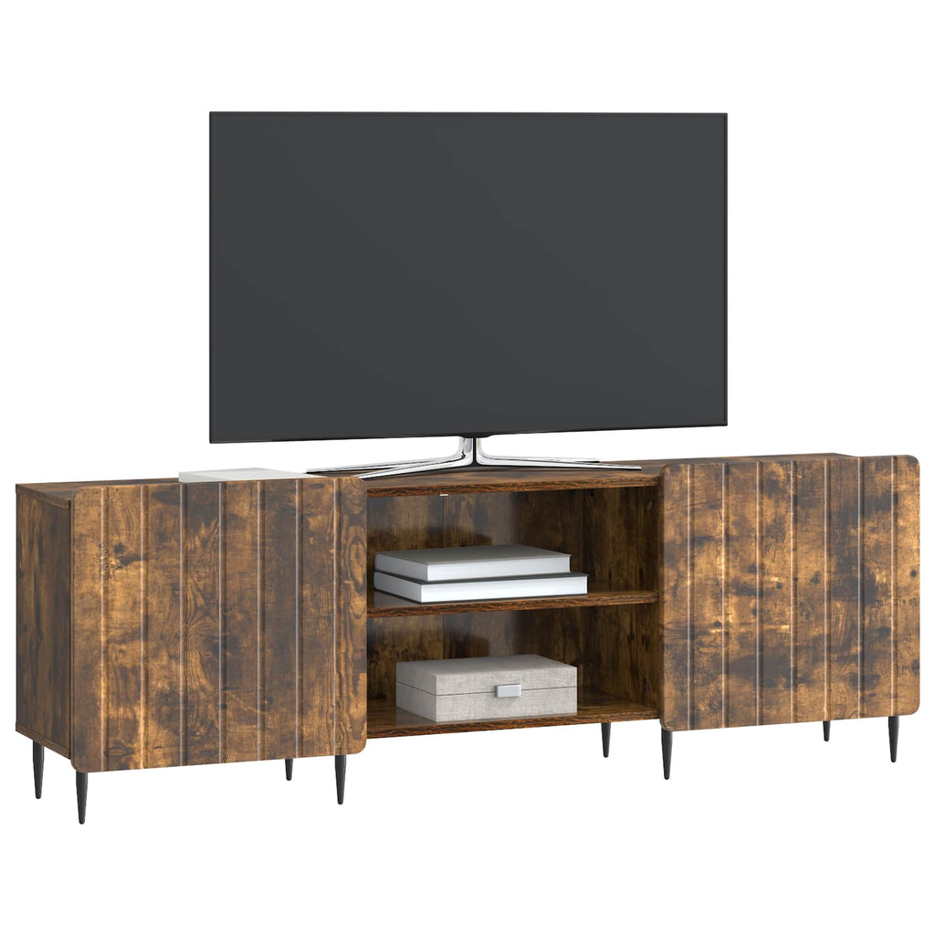 TV-Schränk Geräucherte Eiche 150 x 31 x 52 cm Holzwerkstoff