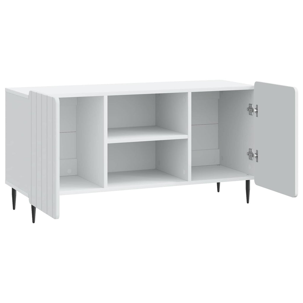 TV-Schränk Weiß 102 x 34,5 x 52 cm Holzwerkstoff