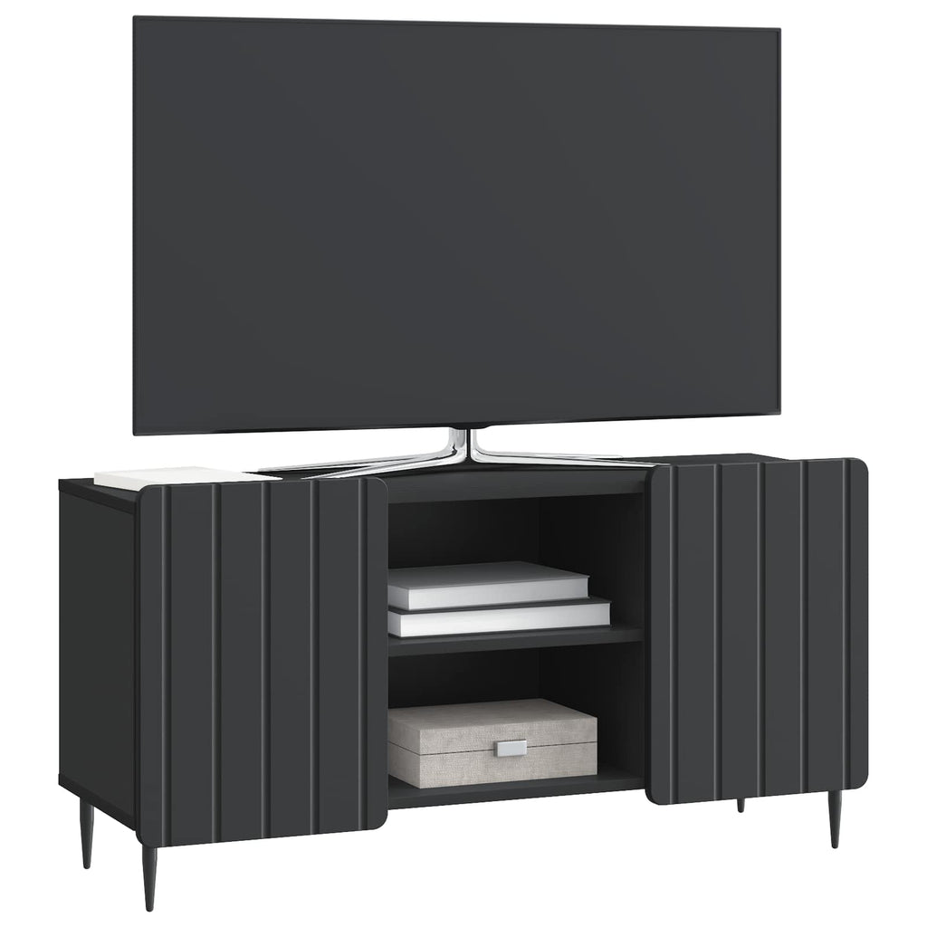 TV-Schränk Schwarz 102 x 34,5 x 52 cm Holzwerkstoff