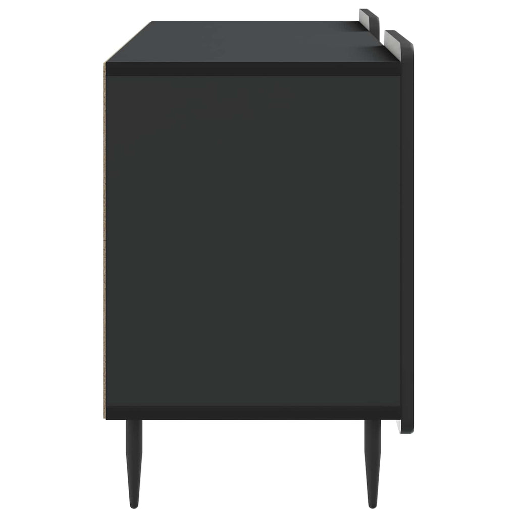 TV-Schränk Schwarz 102 x 34,5 x 52 cm Holzwerkstoff