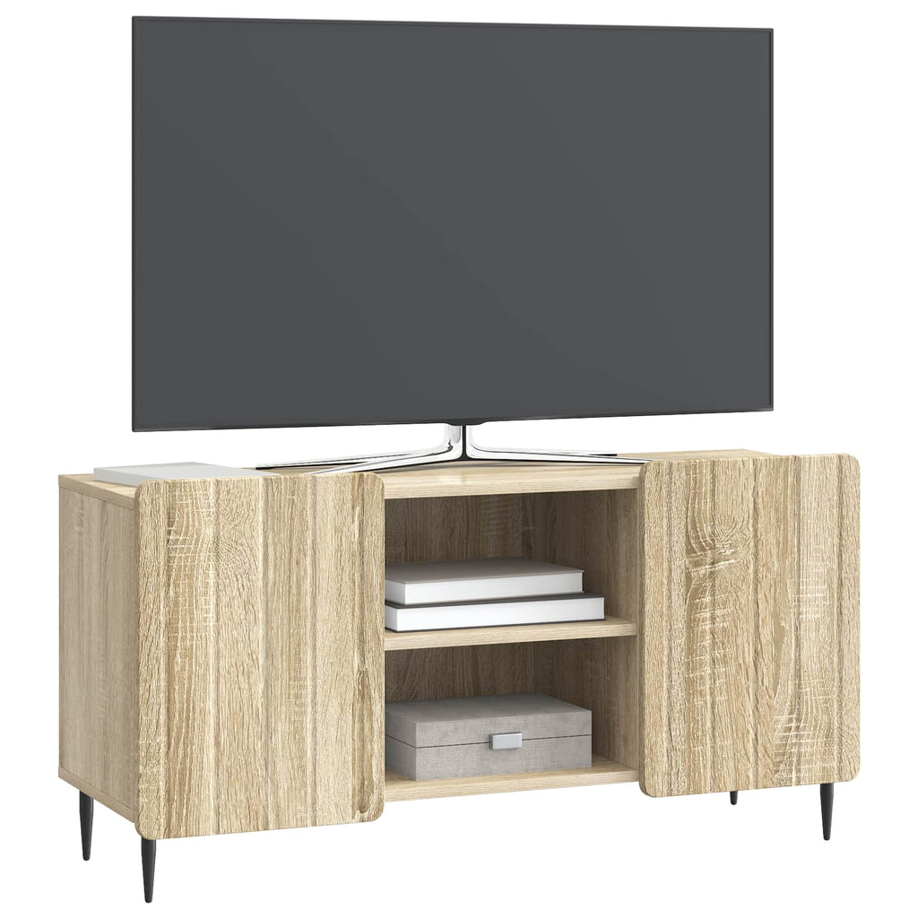 TV-Schränk Sonoma-Eiche 102 x 34,5 x 52 cm Holzwerkstoff