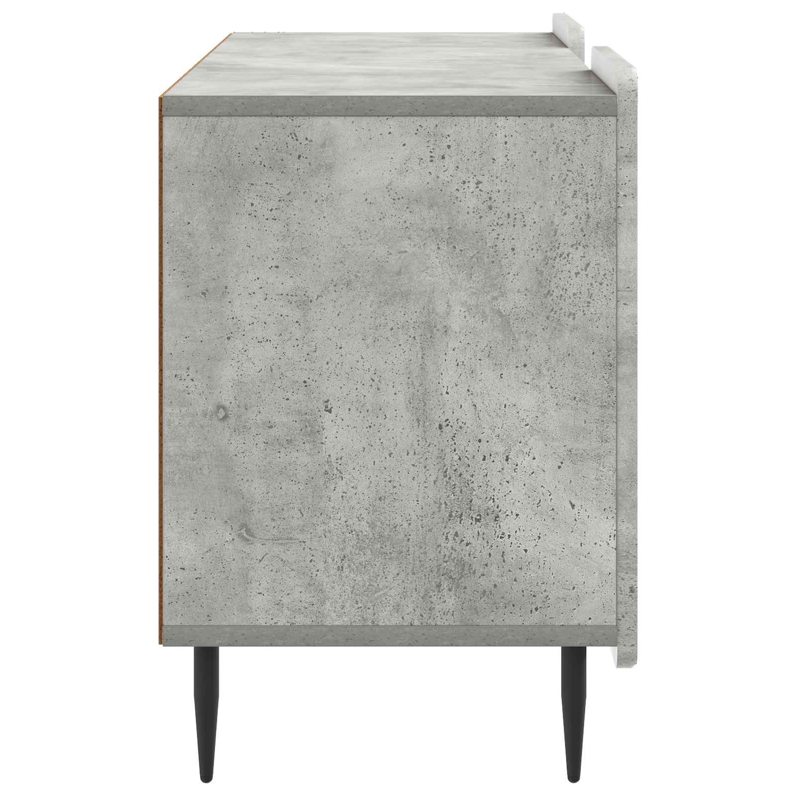 TV-Schränk Betongrau 102 x 34,5 x 52 cm Holzwerkstoff