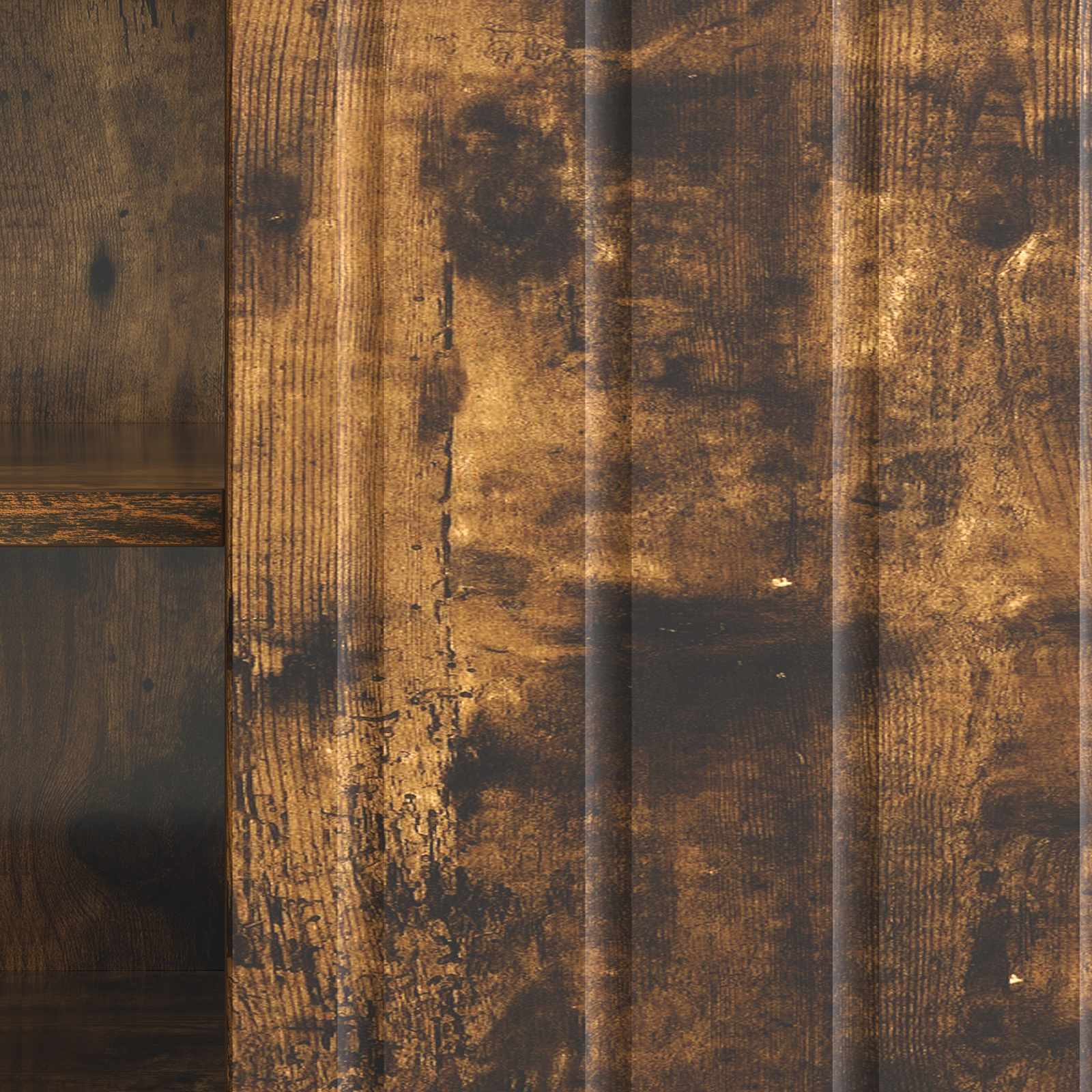 TV-Schränk Geräucherte Eiche 102 x 34,5 x 52 cm Holzwerkstoff