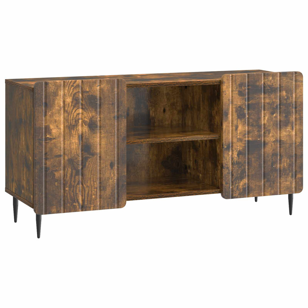 TV-Schränk Geräucherte Eiche 102 x 34,5 x 52 cm Holzwerkstoff