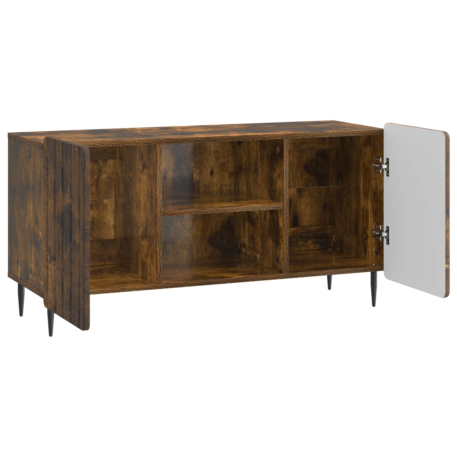 TV-Schränk Geräucherte Eiche 102 x 34,5 x 52 cm Holzwerkstoff