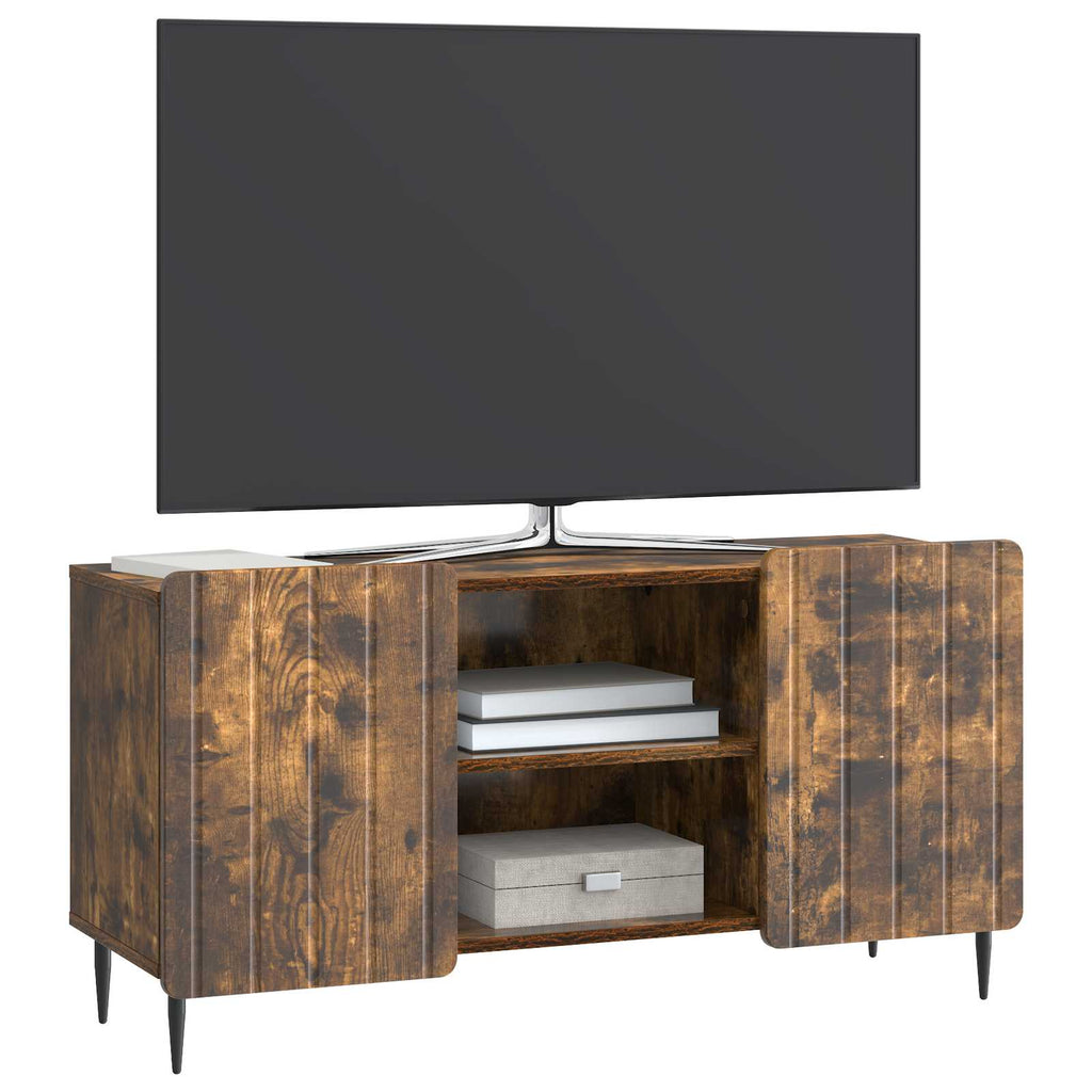 TV-Schränk Geräucherte Eiche 102 x 34,5 x 52 cm Holzwerkstoff