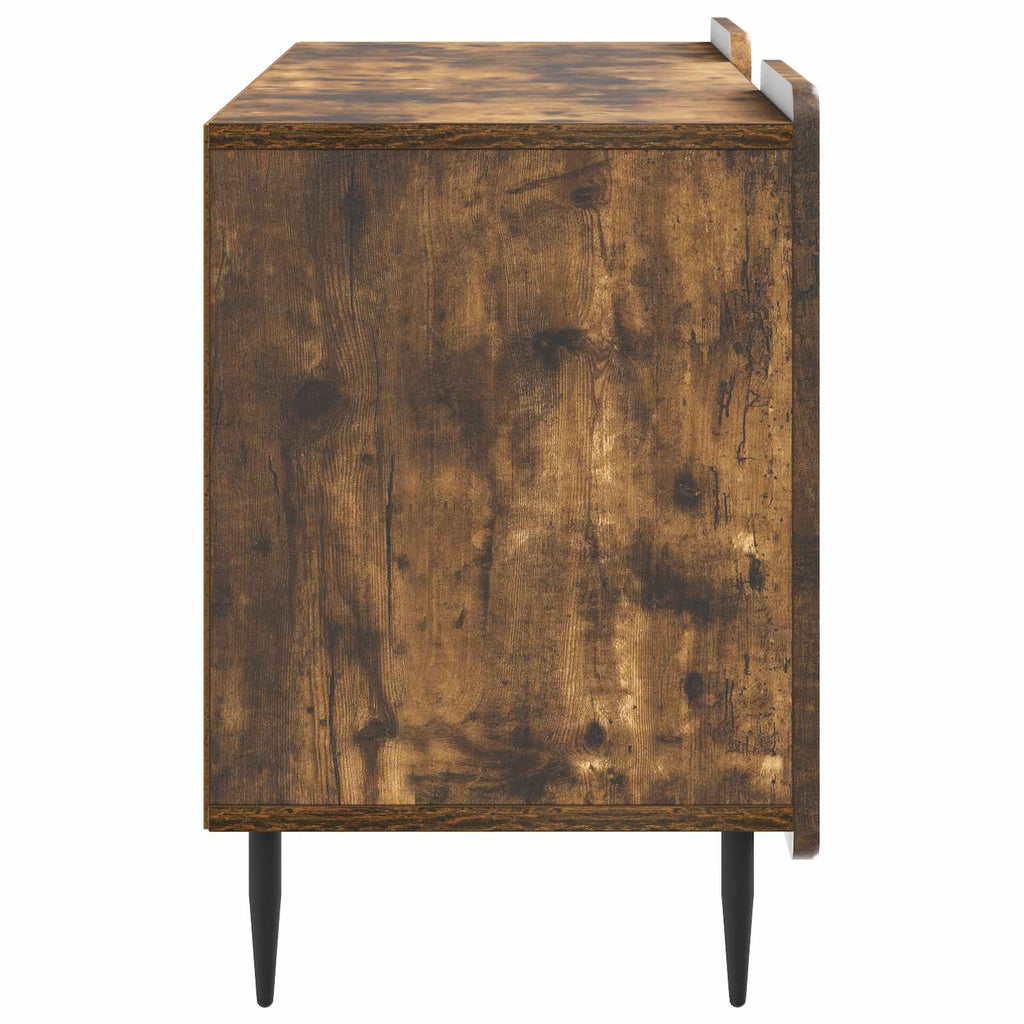 TV-Schränk Geräucherte Eiche 102 x 34,5 x 52 cm Holzwerkstoff