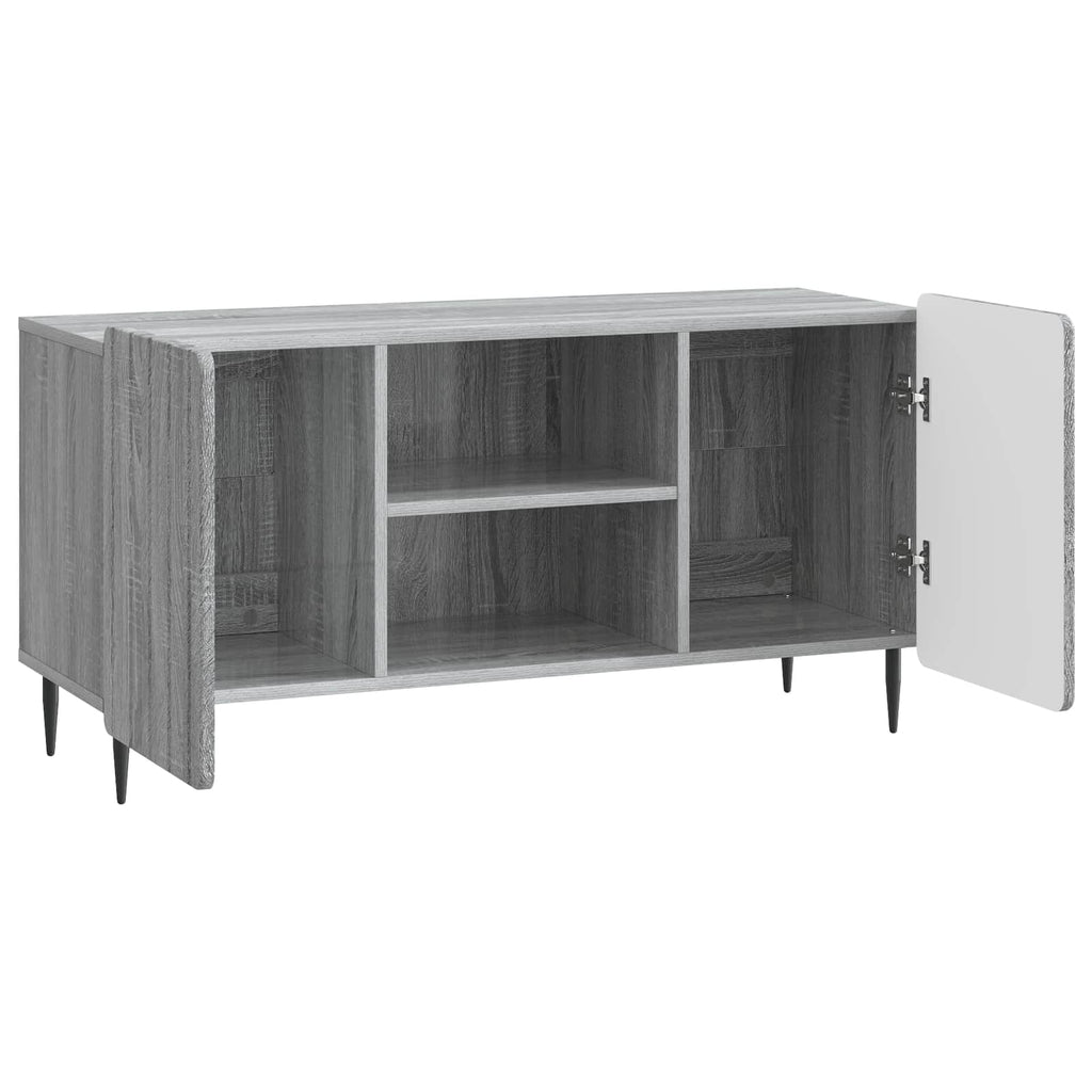 TV-Schränk Graues Sonoma 102 x 34,5 x 52 cm Holzwerkstoff