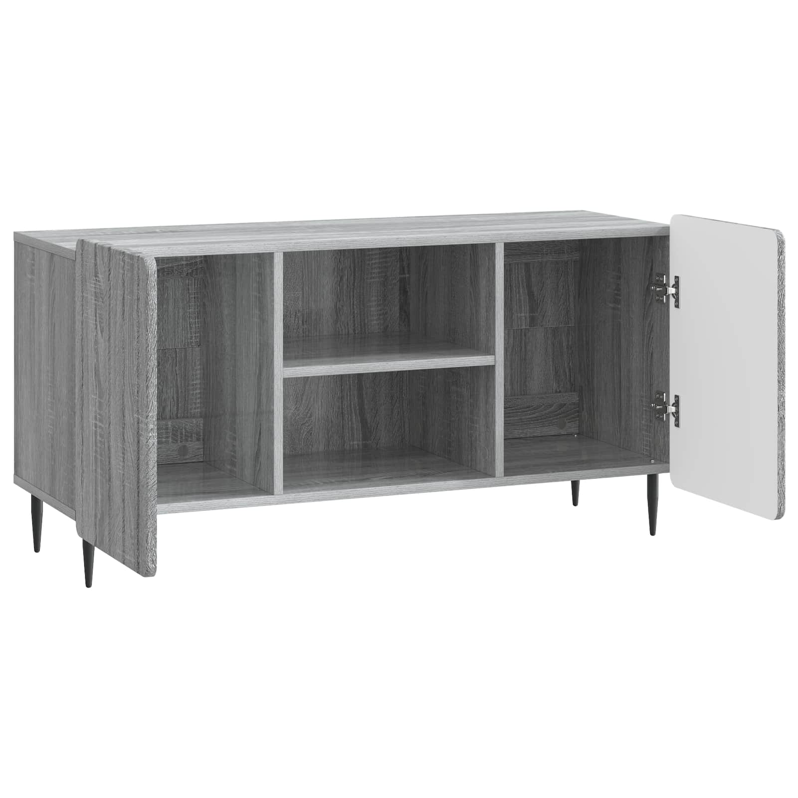 TV-Schränk Graues Sonoma 102 x 34,5 x 52 cm Holzwerkstoff