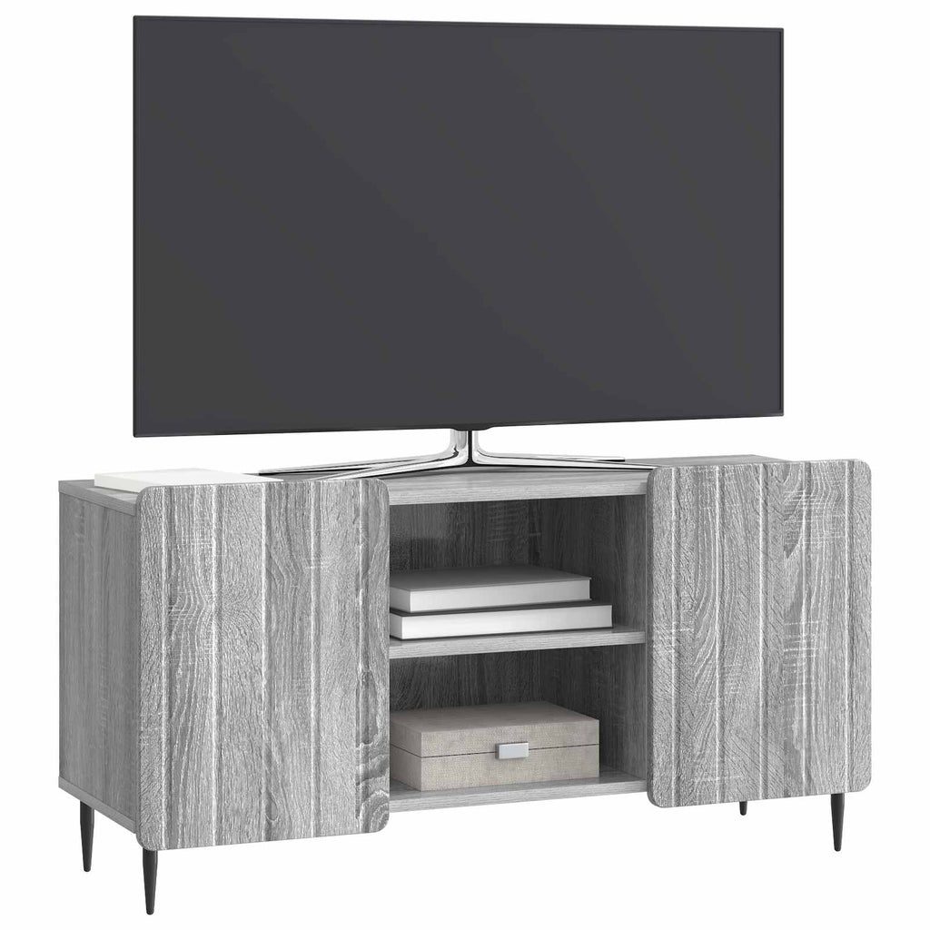 TV-Schränk Graues Sonoma 102 x 34,5 x 52 cm Holzwerkstoff