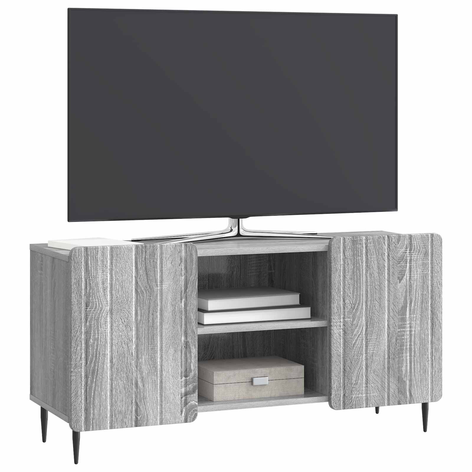 TV-Schränk Graues Sonoma 102 x 34,5 x 52 cm Holzwerkstoff