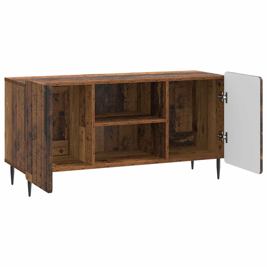 TV-Schränk Altholz 102 x 34,5 x 52 cm Holzwerkstoff