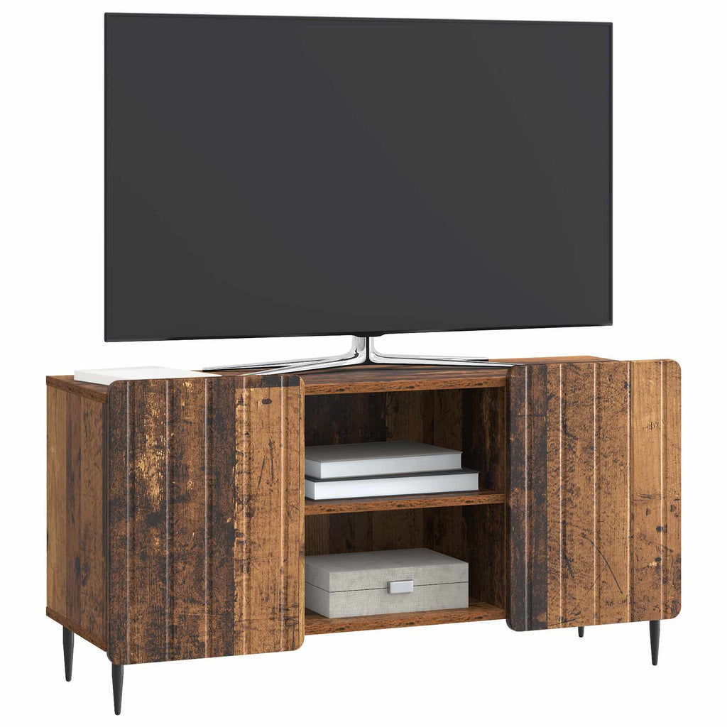 TV-Schränk Altholz 102 x 34,5 x 52 cm Holzwerkstoff