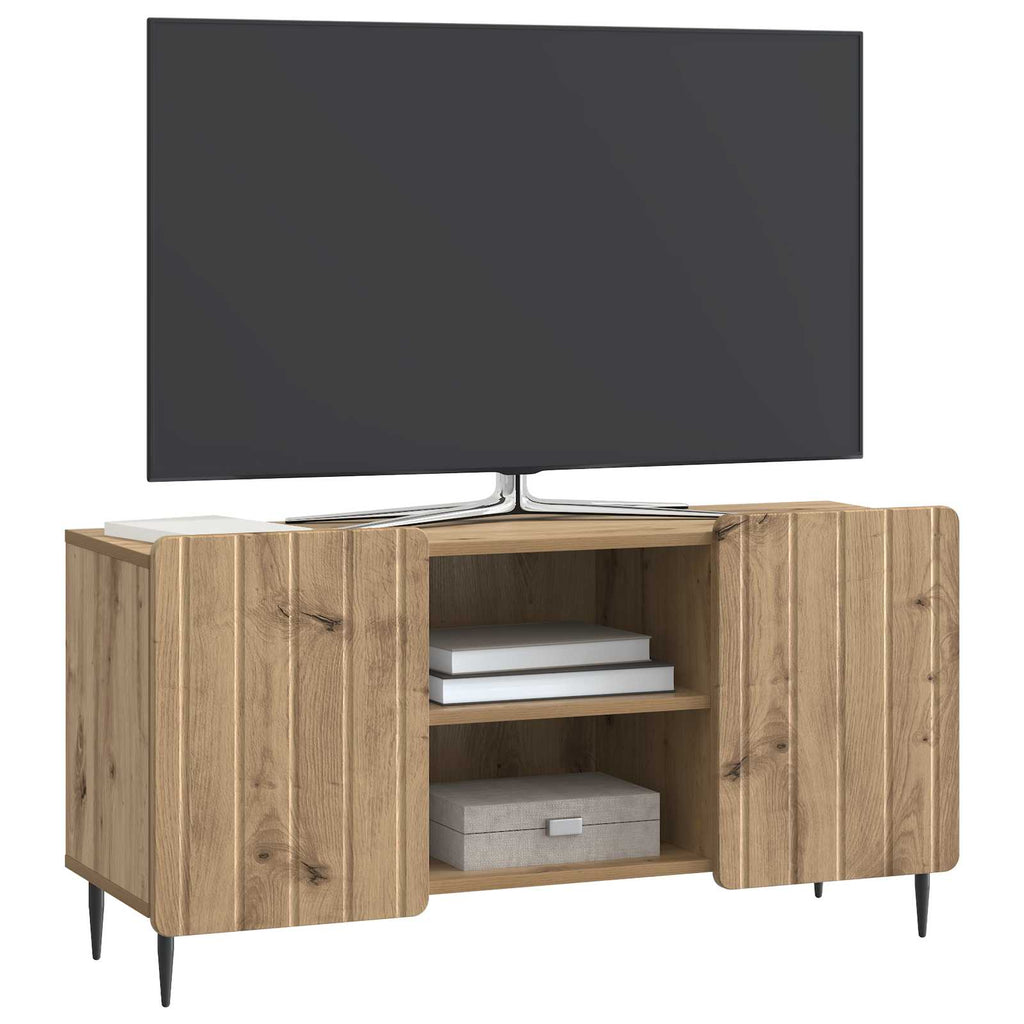 TV-Schränk Artisan-Eiche 102 x 34,5 x 52 cm Holzwerkstoff