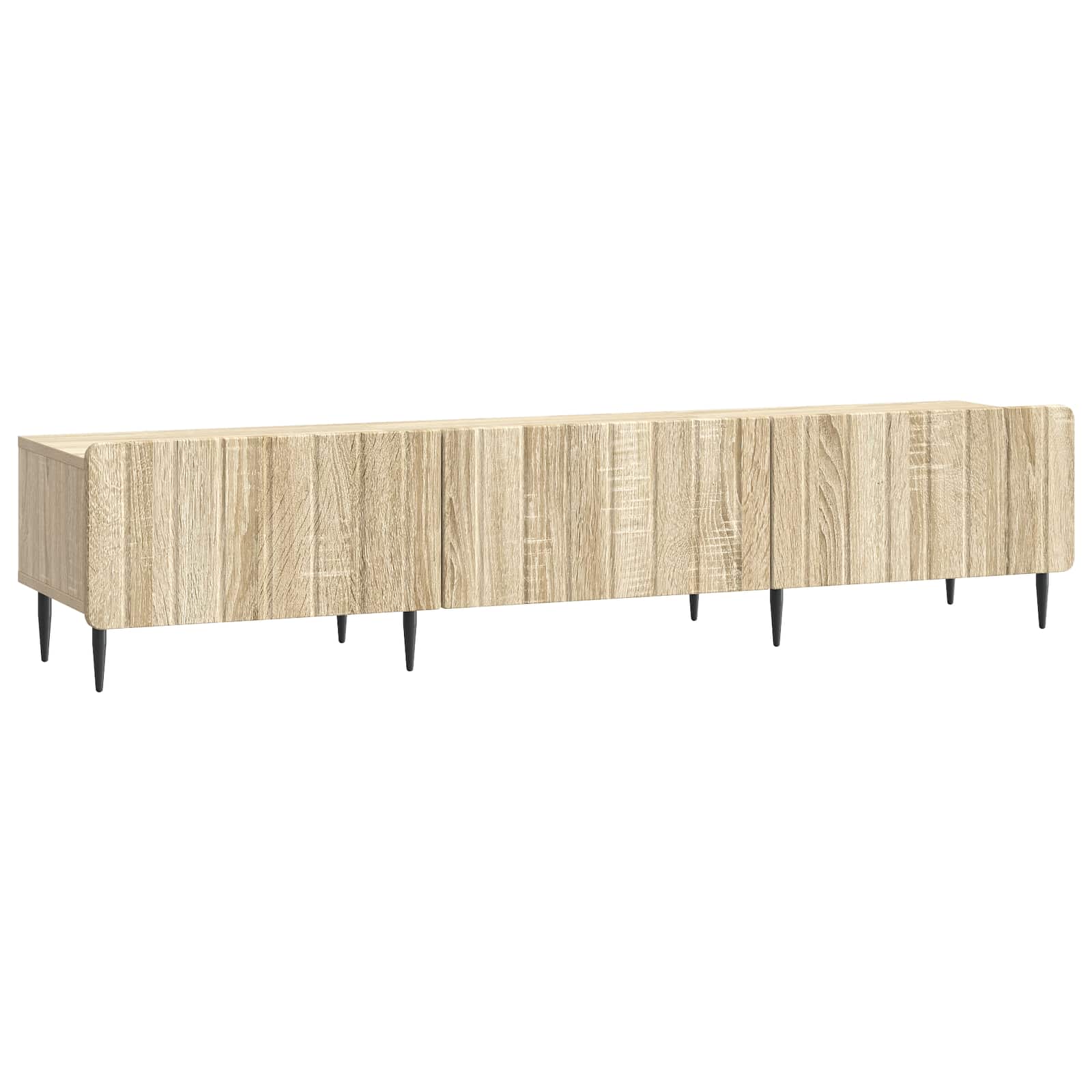 TV-Schränk Sonoma-Eiche 147 x 34,5 x 32 cm Holzwerkstoff