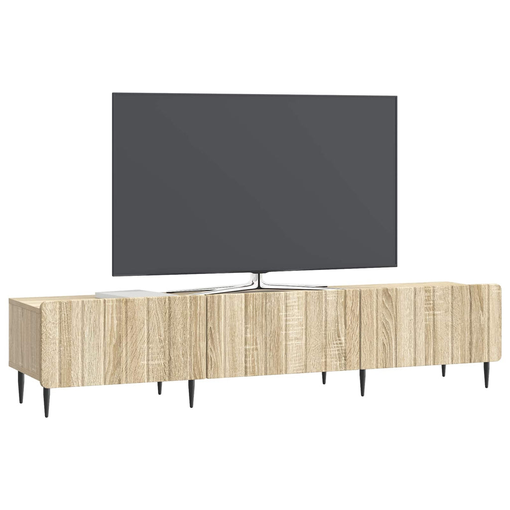 TV-Schränk Sonoma-Eiche 147 x 34,5 x 32 cm Holzwerkstoff