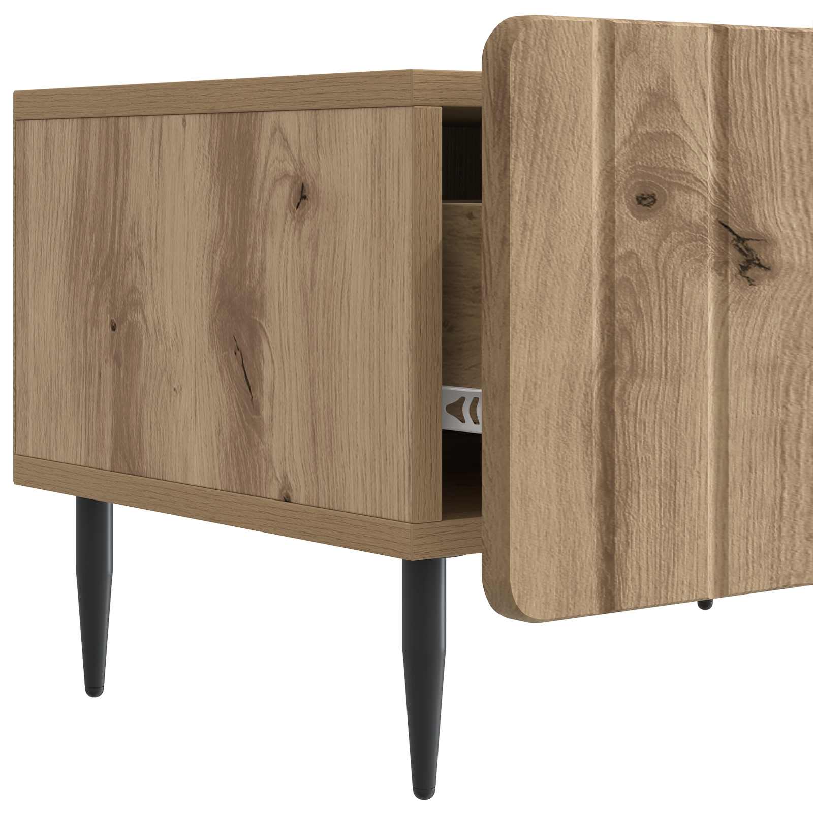 TV-Schränk Artisan-Eiche 147 x 34,5 x 32 cm Holzwerkstoff