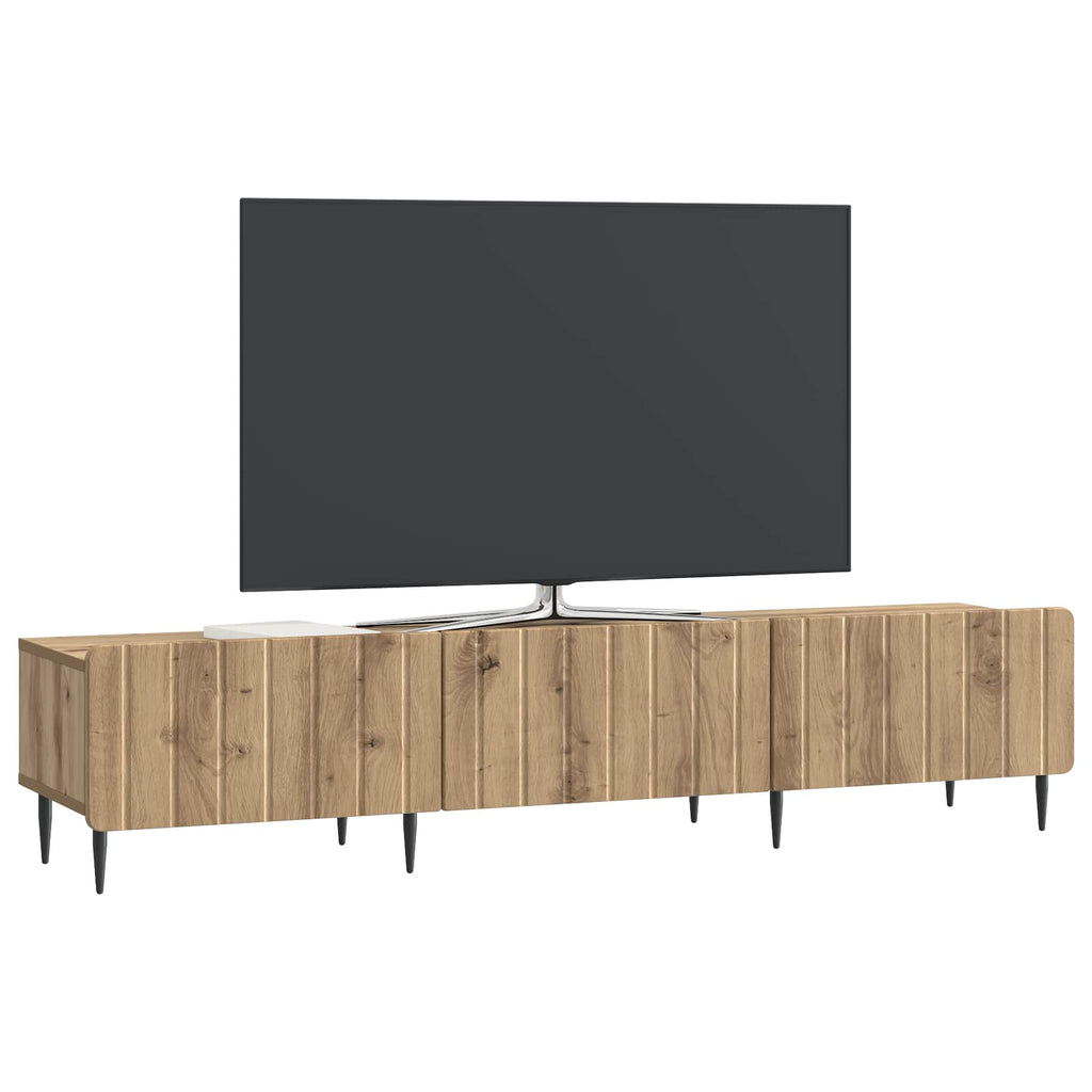 TV-Schränk Artisan-Eiche 147 x 34,5 x 32 cm Holzwerkstoff