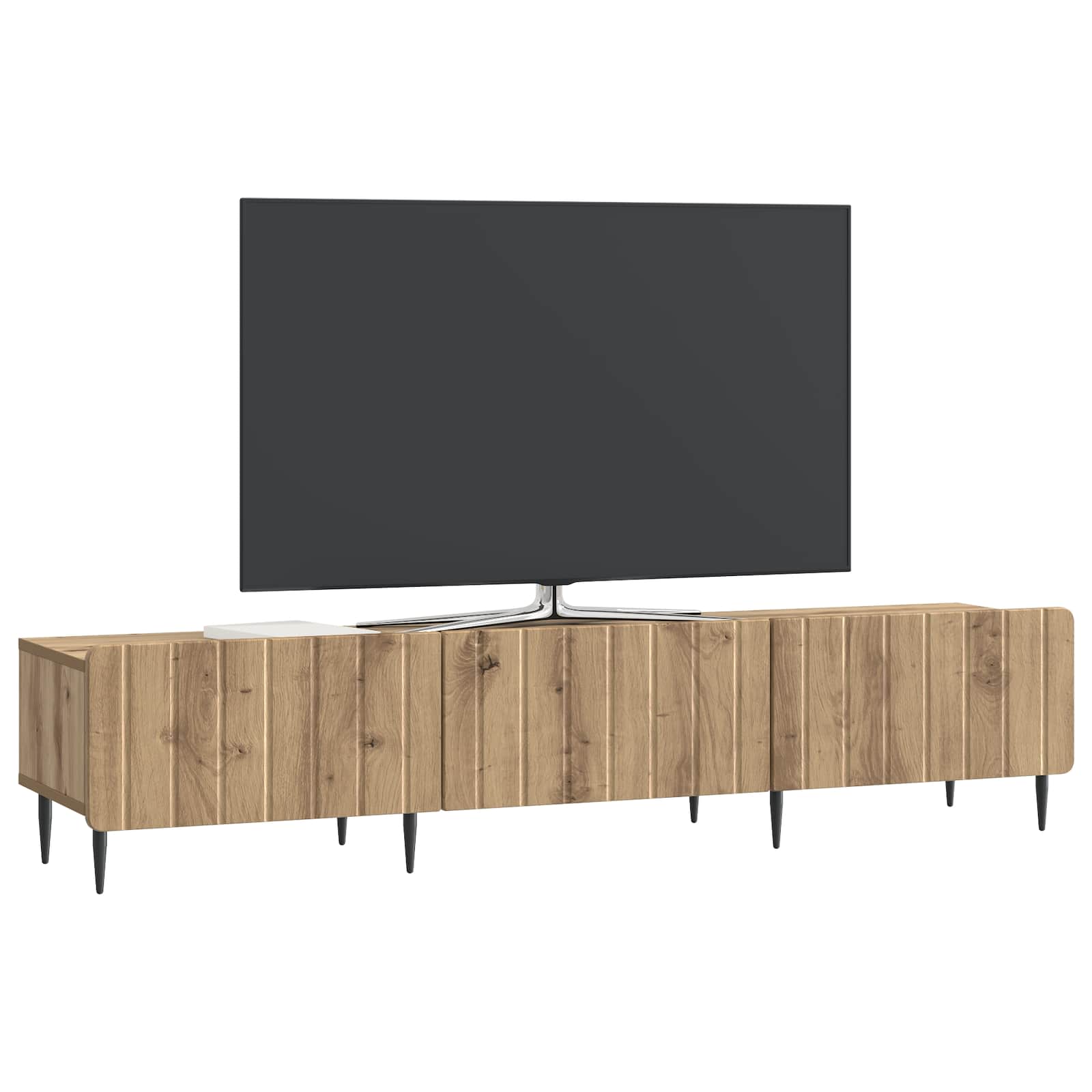TV-Schränk Artisan-Eiche 147 x 34,5 x 32 cm Holzwerkstoff