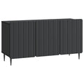 TV-Schränk Schwarz 99 x 34,5 x 52 cm Holzwerkstoff