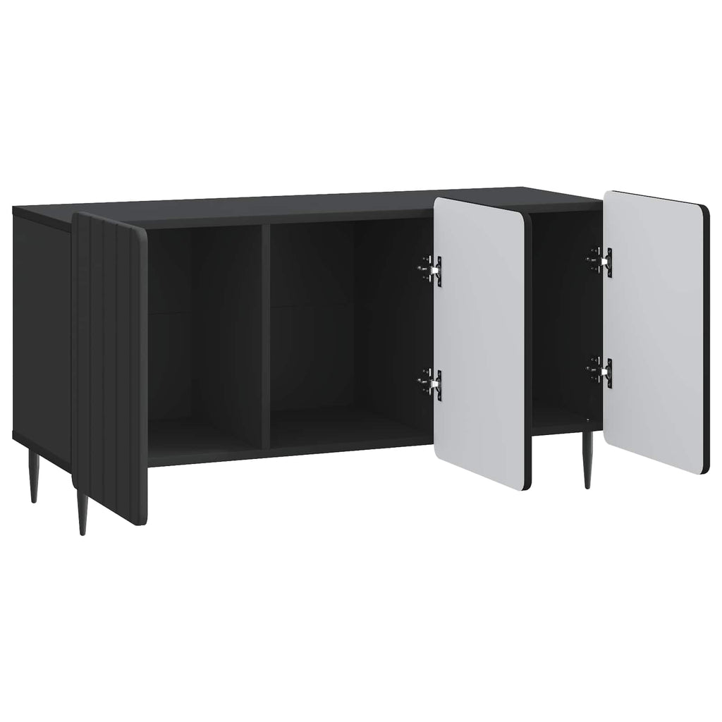 TV-Schränk Schwarz 99 x 34,5 x 52 cm Holzwerkstoff