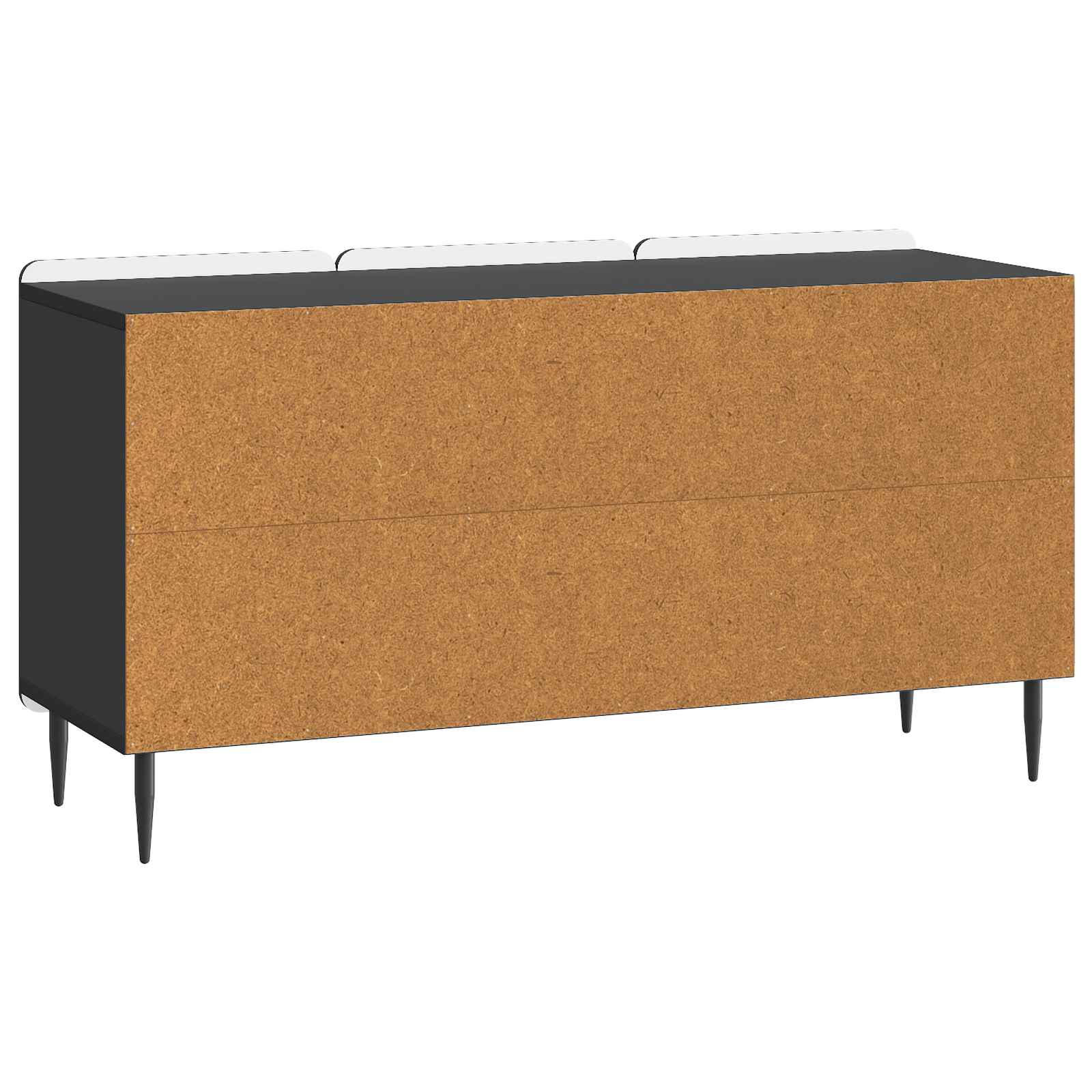 TV-Schränk Schwarz 99 x 34,5 x 52 cm Holzwerkstoff