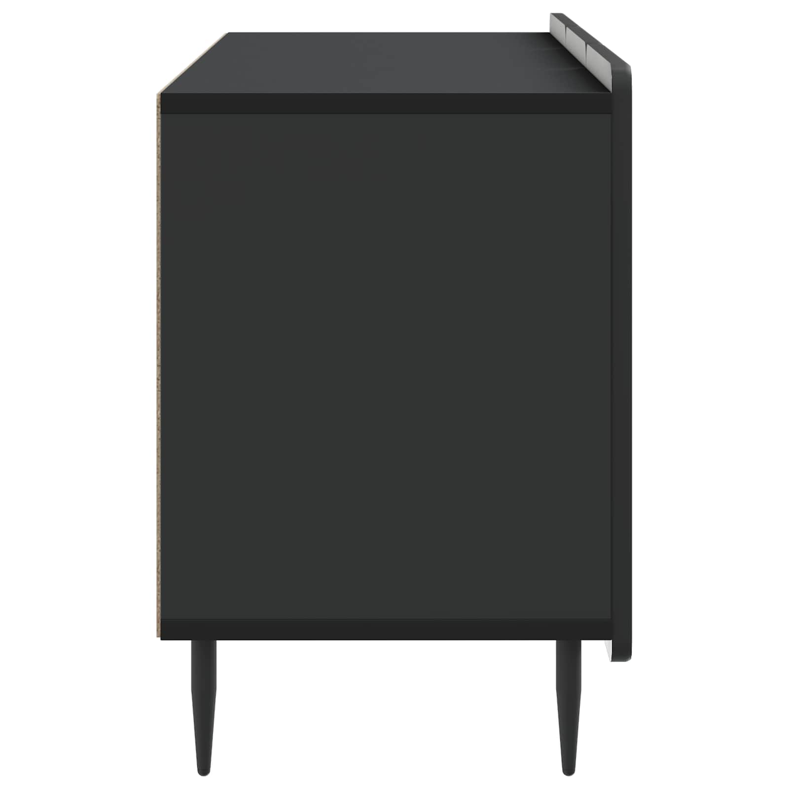 TV-Schränk Schwarz 99 x 34,5 x 52 cm Holzwerkstoff