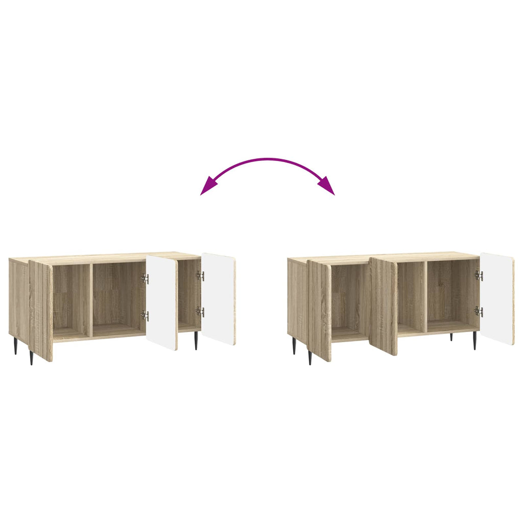 TV-Schränk Sonoma-Eiche 99 x 34,5 x 52 cm Holzwerkstoff