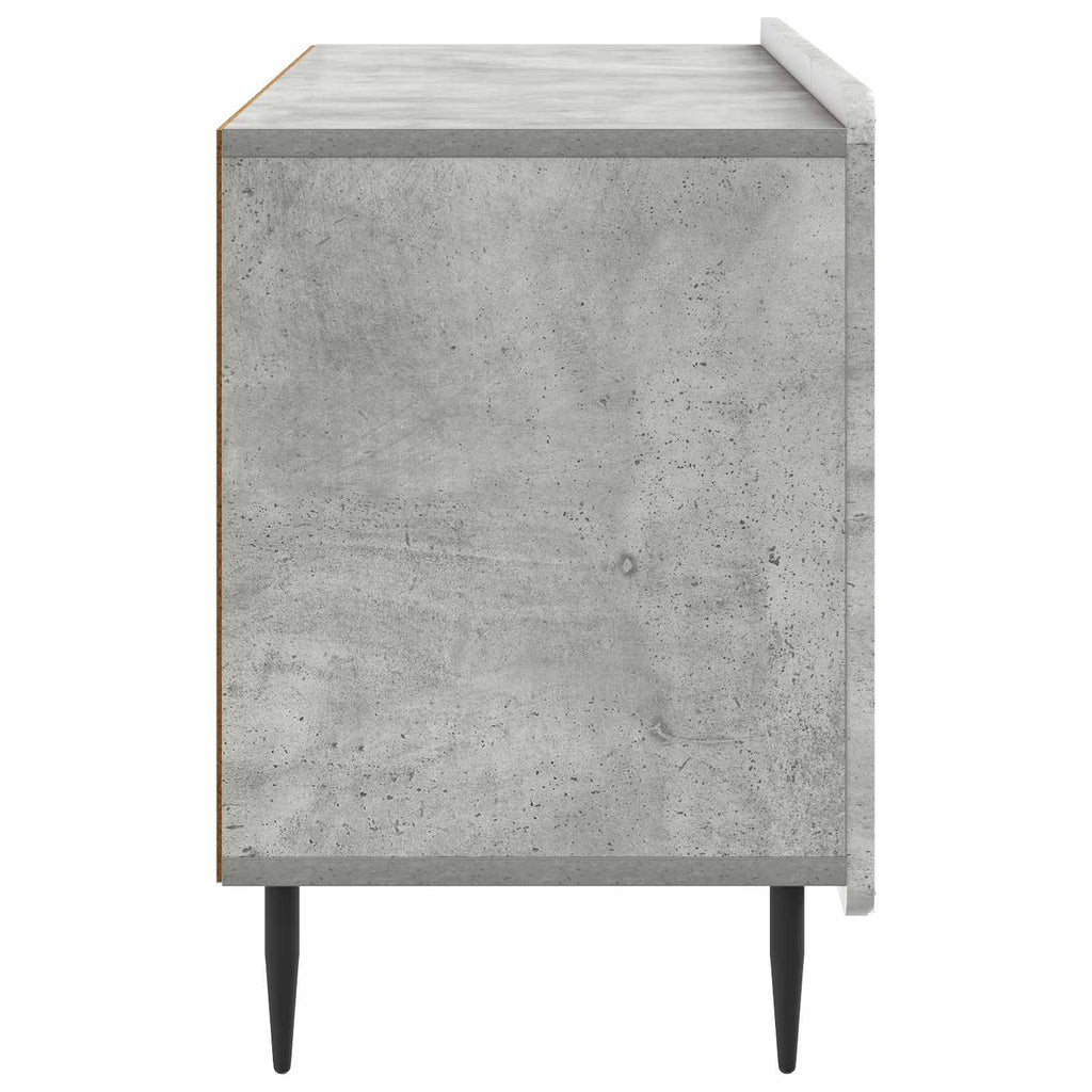 TV-Schränk Betongrau 99 x 34,5 x 52 cm Holzwerkstoff