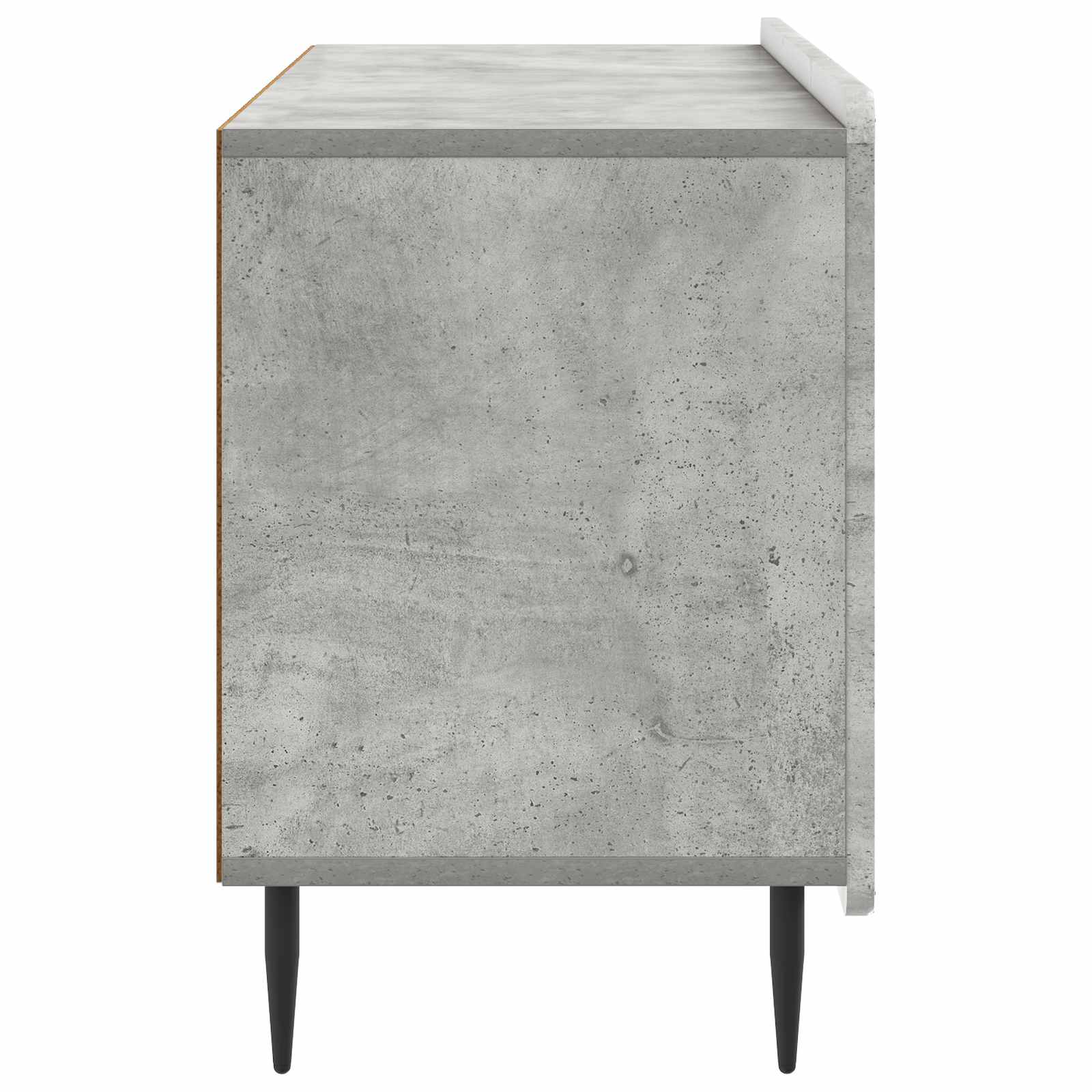 TV-Schränk Betongrau 99 x 34,5 x 52 cm Holzwerkstoff