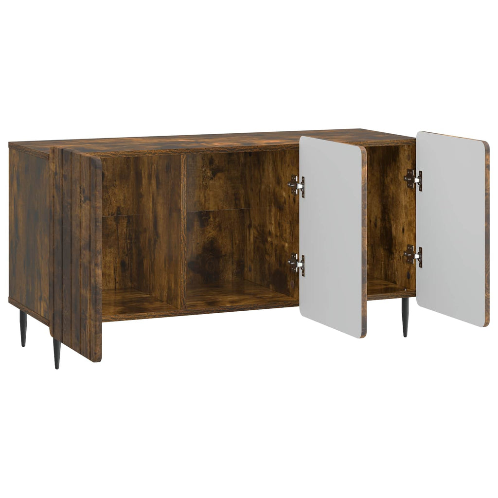 TV-Schränk Geräucherte Eiche 99 x 34,5 x 52 cm Holzwerkstoff