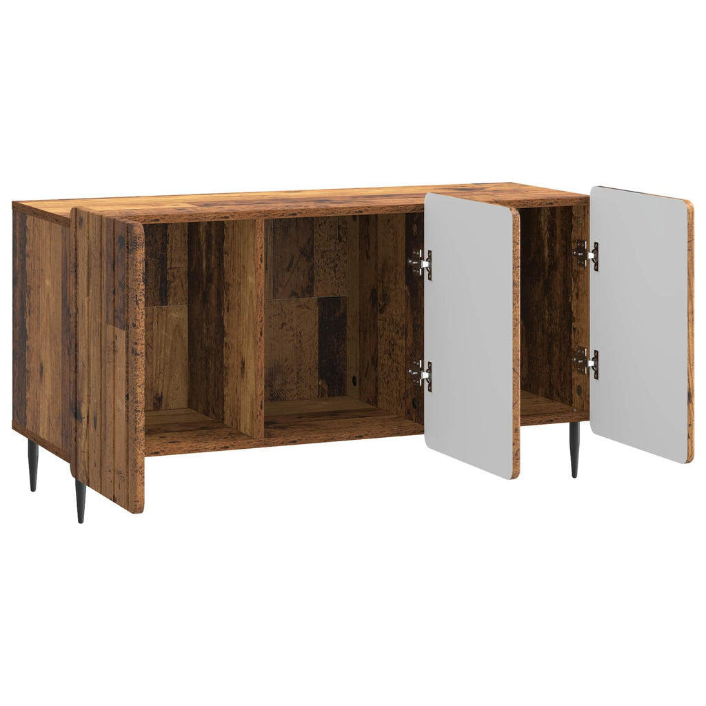 TV-Schränk Altholz 99 x 34,5 x 52 cm Holzwerkstoff