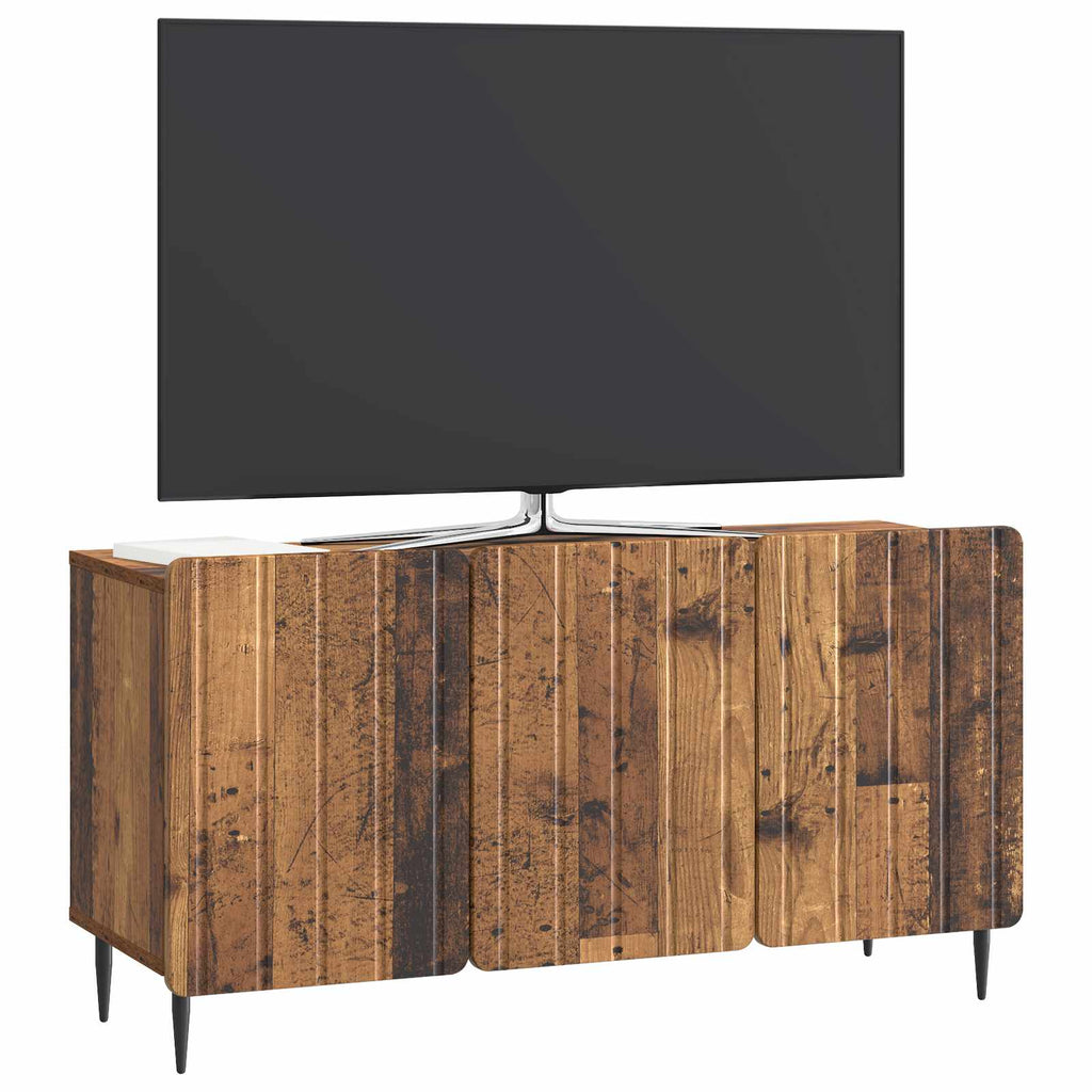 TV-Schränk Altholz 99 x 34,5 x 52 cm Holzwerkstoff