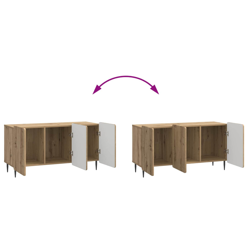 TV-Schränk Artisan-Eiche 99 x 34,5 x 52 cm Holzwerkstoff
