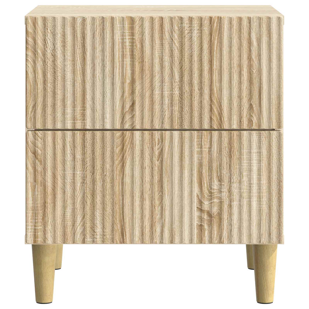 Nachttisch 2 pcs Sonoma-Eiche 43 x 34,5 x 48 cm Holzwerkstoff