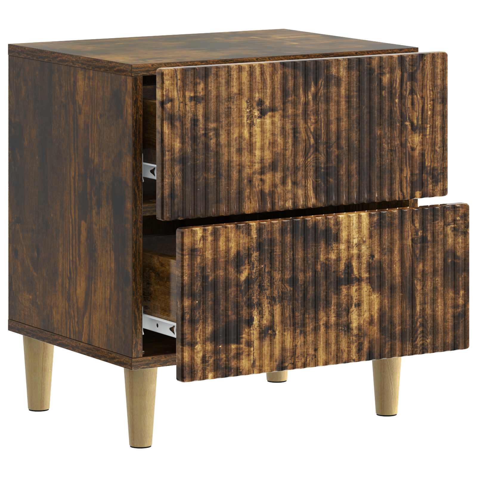 Nachttisch Geräucherte Eiche 43 x 34,5 x 48 cm Holzwerkstoff