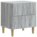 Nachttisch Graues Sonoma 43 x 34,5 x 48 cm Holzwerkstoff
