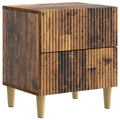 Nachttisch Altholz 43 x 34,5 x 48 cm Holzwerkstoff