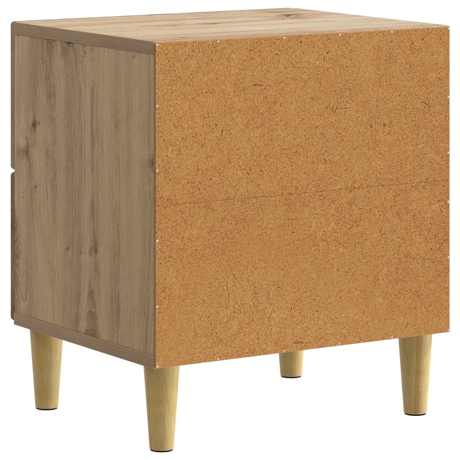 Nachttisch 2 pcs Artisan-Eiche 43 x 34,5 x 48 cm Holzwerkstoff