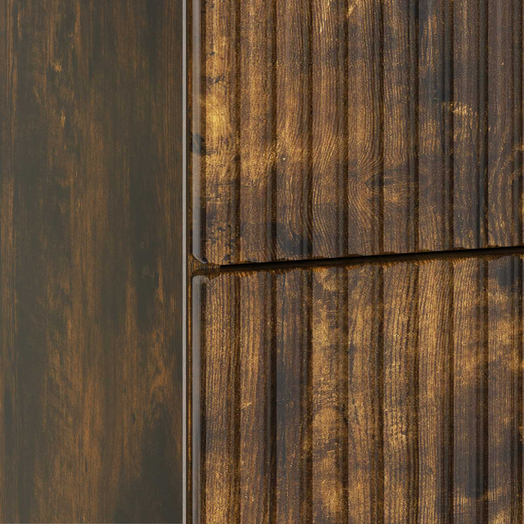 Nachttisch Geräucherte Eiche 43 x 41 x 66,5 cm Holzwerkstoff