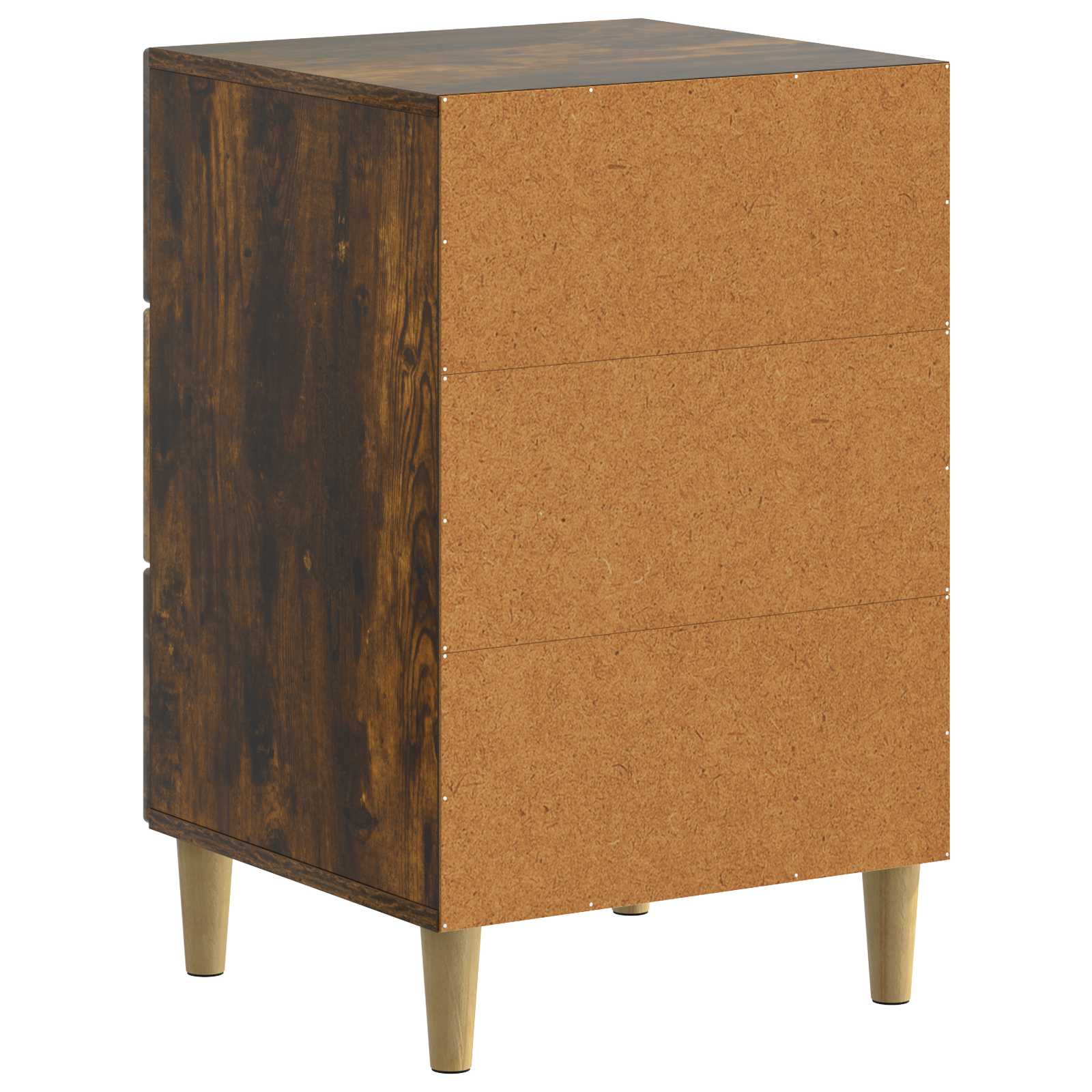 Nachttisch Geräucherte Eiche 43 x 41 x 66,5 cm Holzwerkstoff