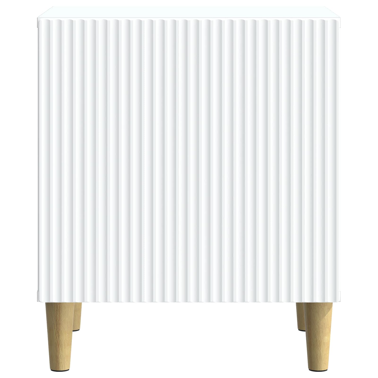 Nachttisch 2 pcs Weiß 43 x 34,5 x 50 cm Holzwerkstoff