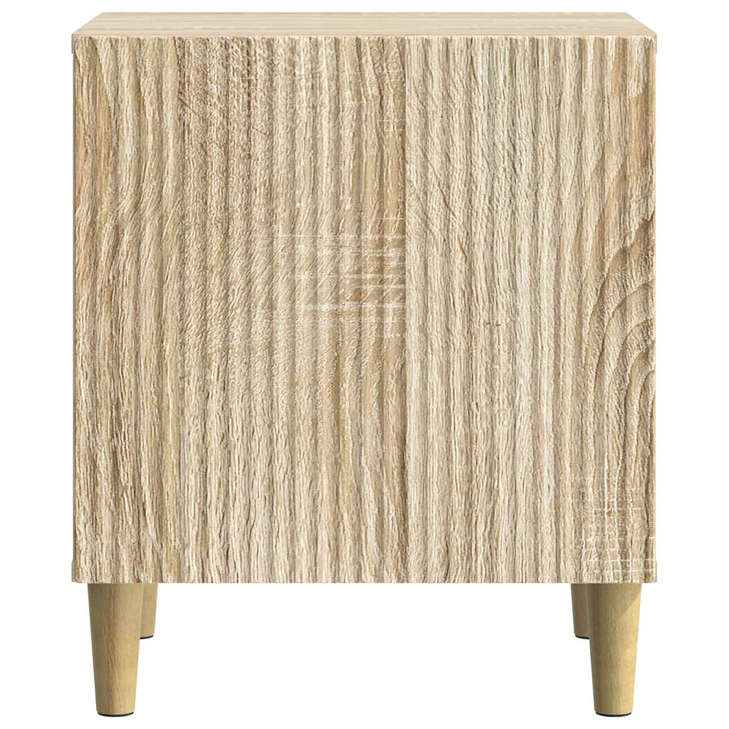 Nachttisch 2 pcs Sonoma-Eiche 43 x 34,5 x 50 cm Holzwerkstoff