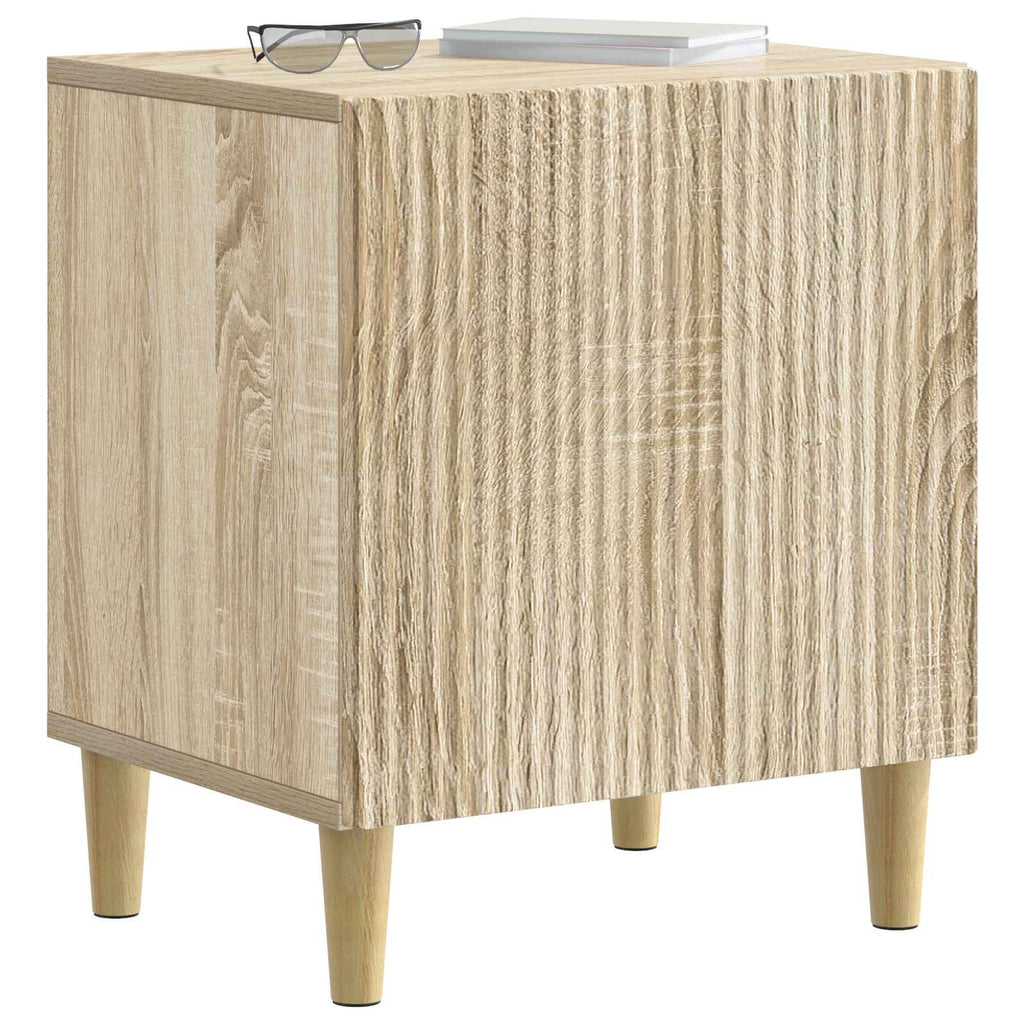 Nachttisch 2 pcs Sonoma-Eiche 43 x 34,5 x 50 cm Holzwerkstoff