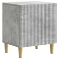 Nachttisch Betongrau 43 x 34,5 x 50 cm Holzwerkstoff