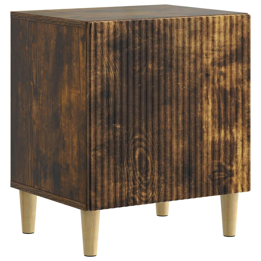 Nachttisch 2 pcs Geräucherte Eiche 43 x 34,5 x 50 cm